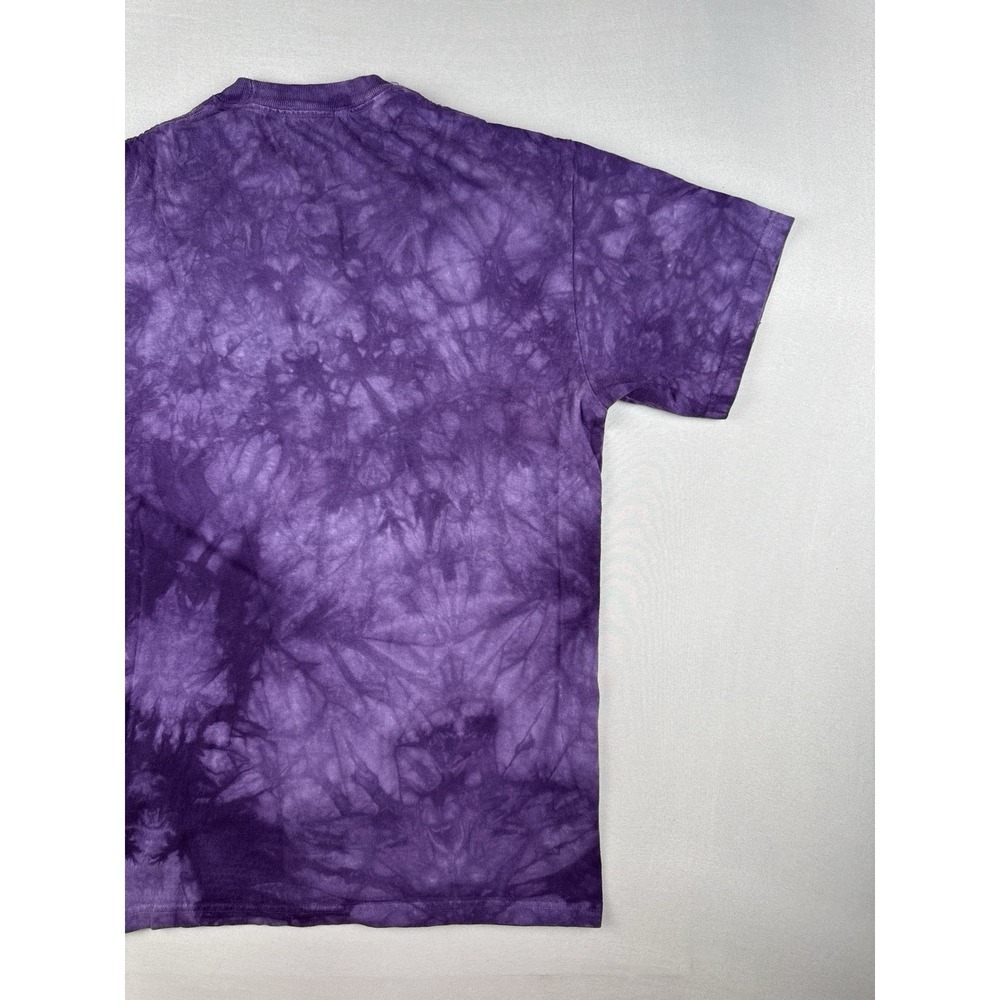 The Mountain Cheshire Cat Tie Dye T Shirt Purple Alice in Wonderland Adult M - Picture 7 of 8